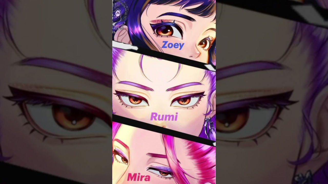 Rumi zoey and mira 》Guerreiras do k-pop  