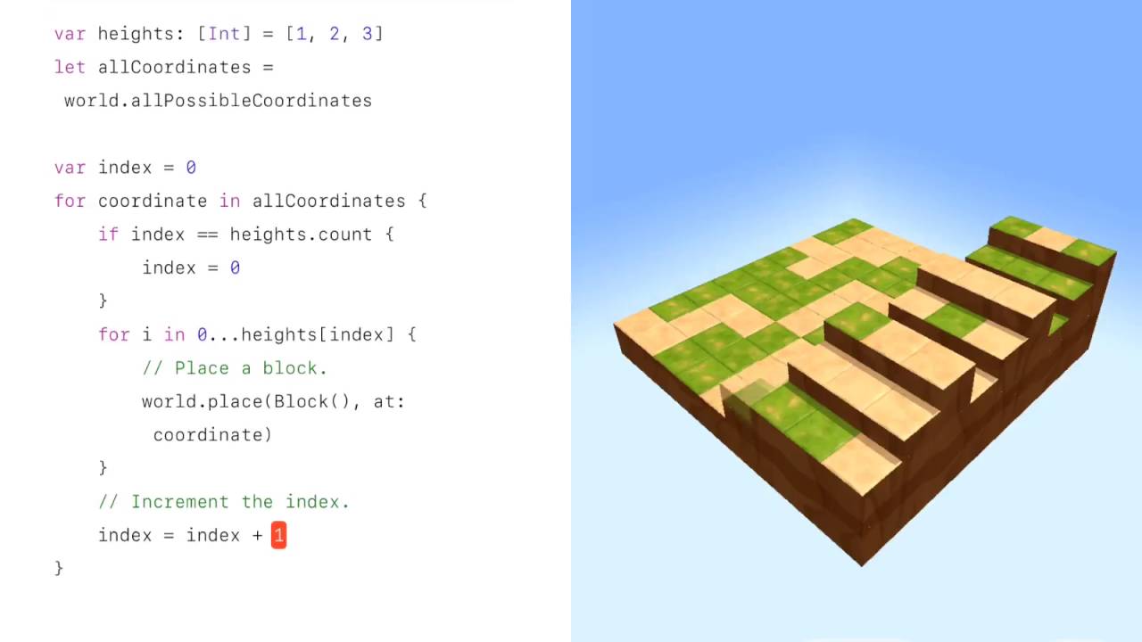 Arrays: Generate a Landscape