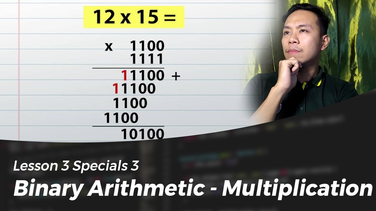 How to Multiply Binary Numbers | Binary Arithmetic (Tagalog)