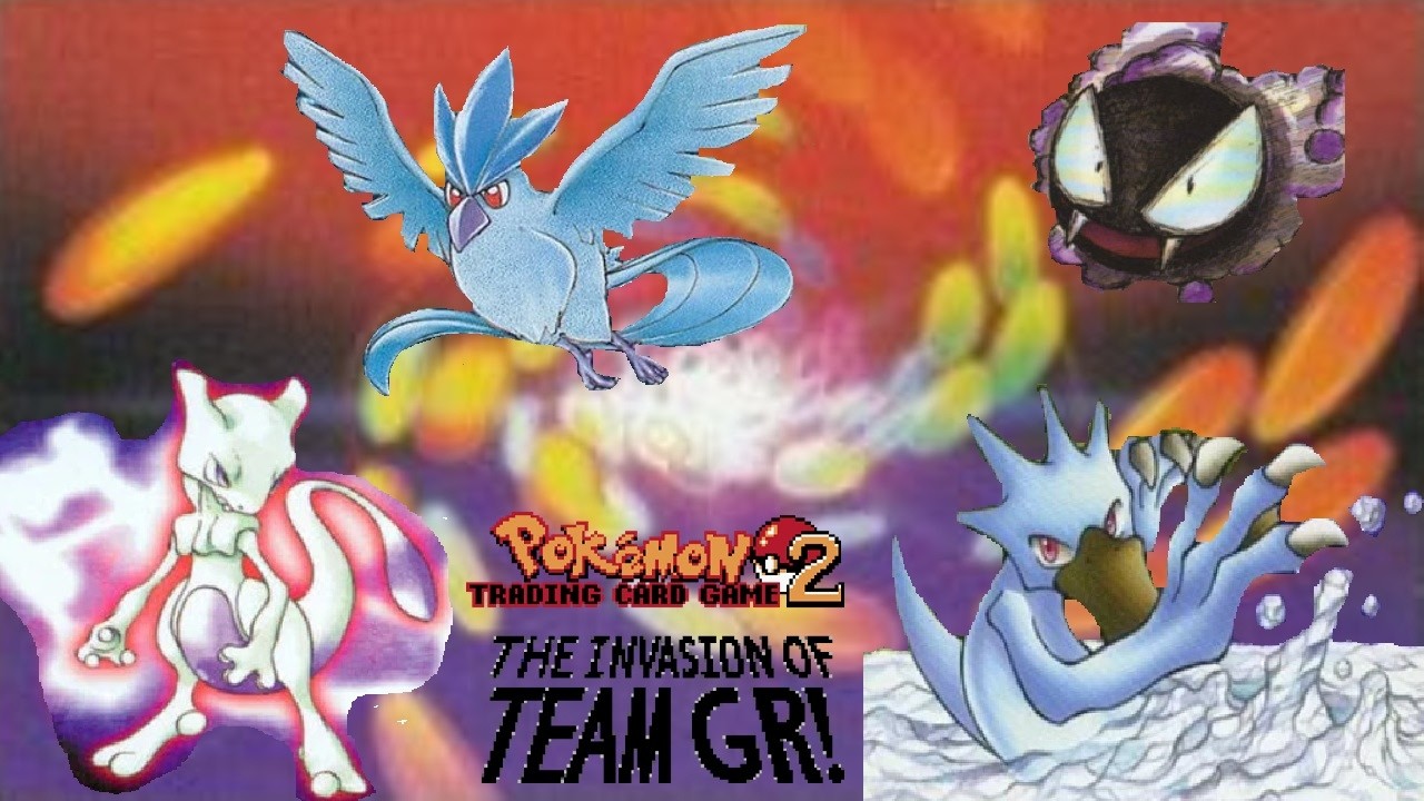 Pokemon TCG GB2: The lamest ingame deck! Golduck HYPER BEAM, Frighten lock. BLACKOUT Theme Deck.