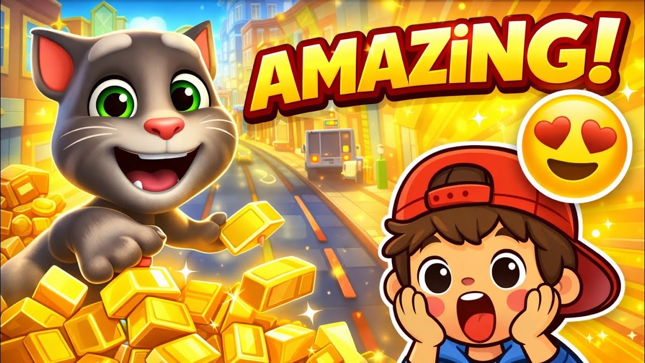 Talking Tom Gold Run | Crazy High Score 😱🔥