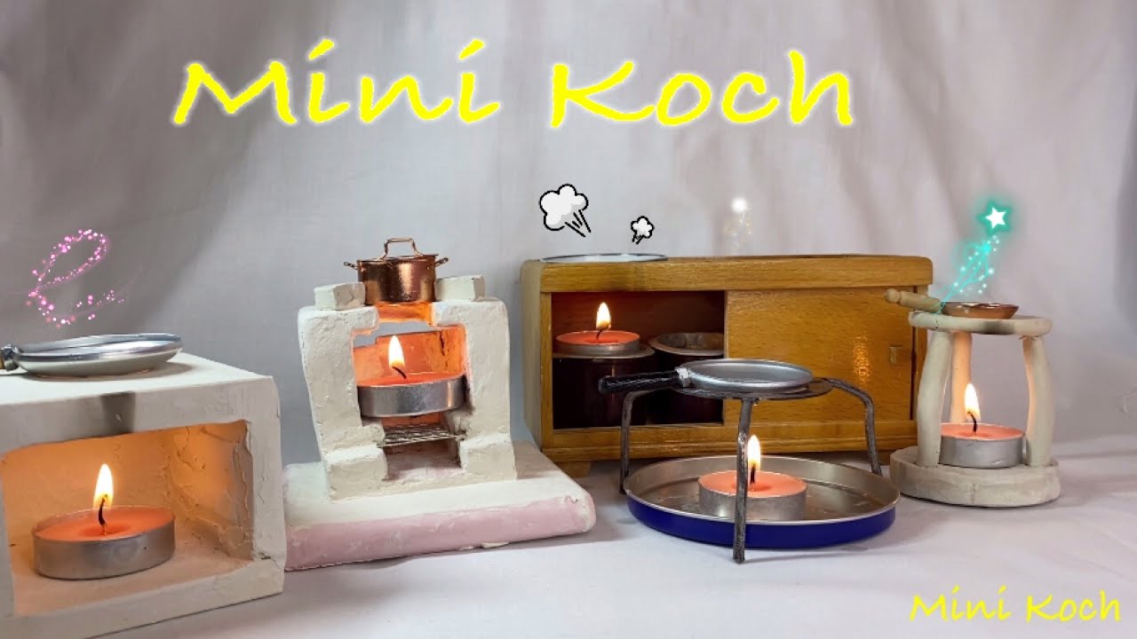 Miniaturen Oven comparison  // Vergleicht Mini Herd selbst gebaut //Mini Koch