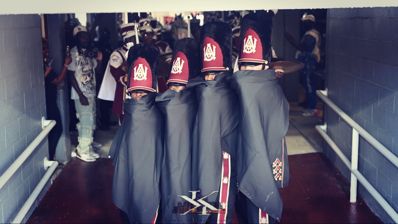 Alabama A&M University - Marching In @ the 2024 Magic City Classic