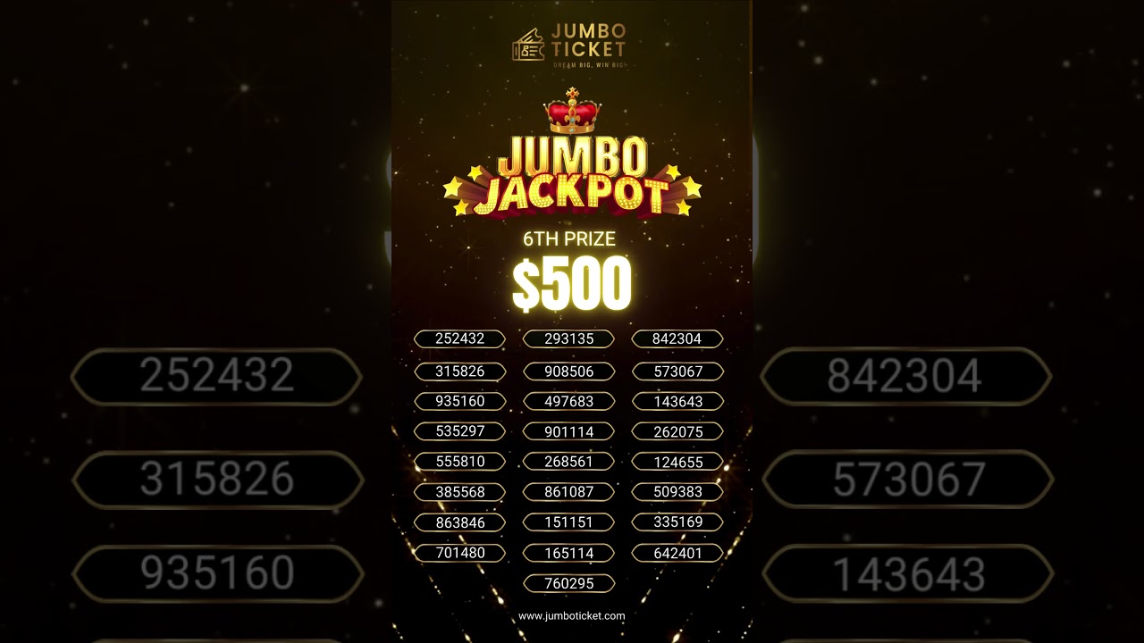 Jumbo Jackpot winners - February 5th 2024