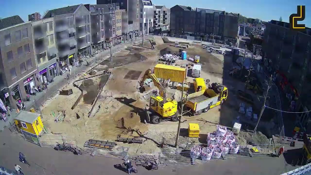 Timelapse Marktplein Hardenberg
