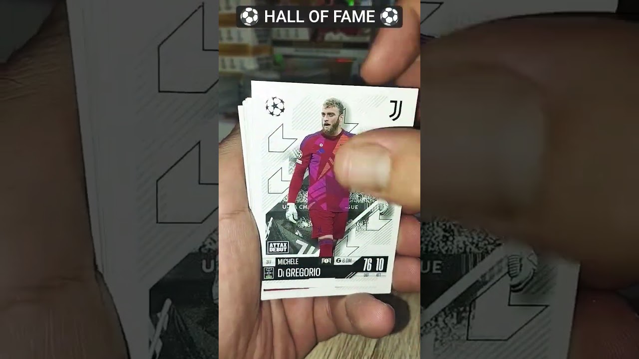 Topps Match Attax 24/25 Opening#11 ⚽ Booster Tin ⚽ HALL OF FAME PULL #topps #matchattax #soccer