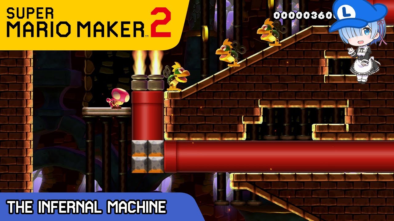 The Infernal Machine - COOLEST TRADITIONAL Levels in Mario Maker 2
