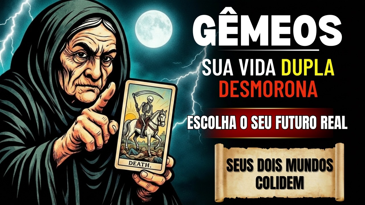 Gêmeos♊ algo estranho vai acontecer uma 😮 dupla verdade 💥 vai destruir tudo 😱 e trazer sorte 🍀