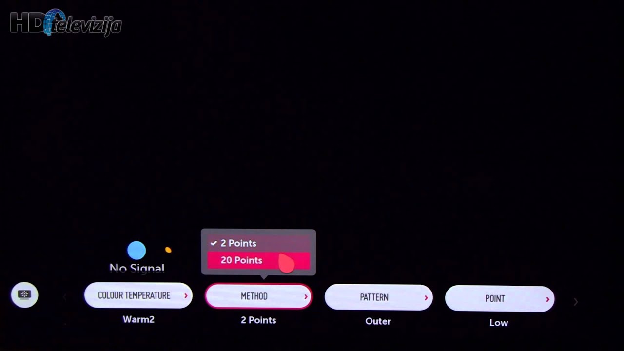 LG 42LB650V (LB650V) - settings after calibration