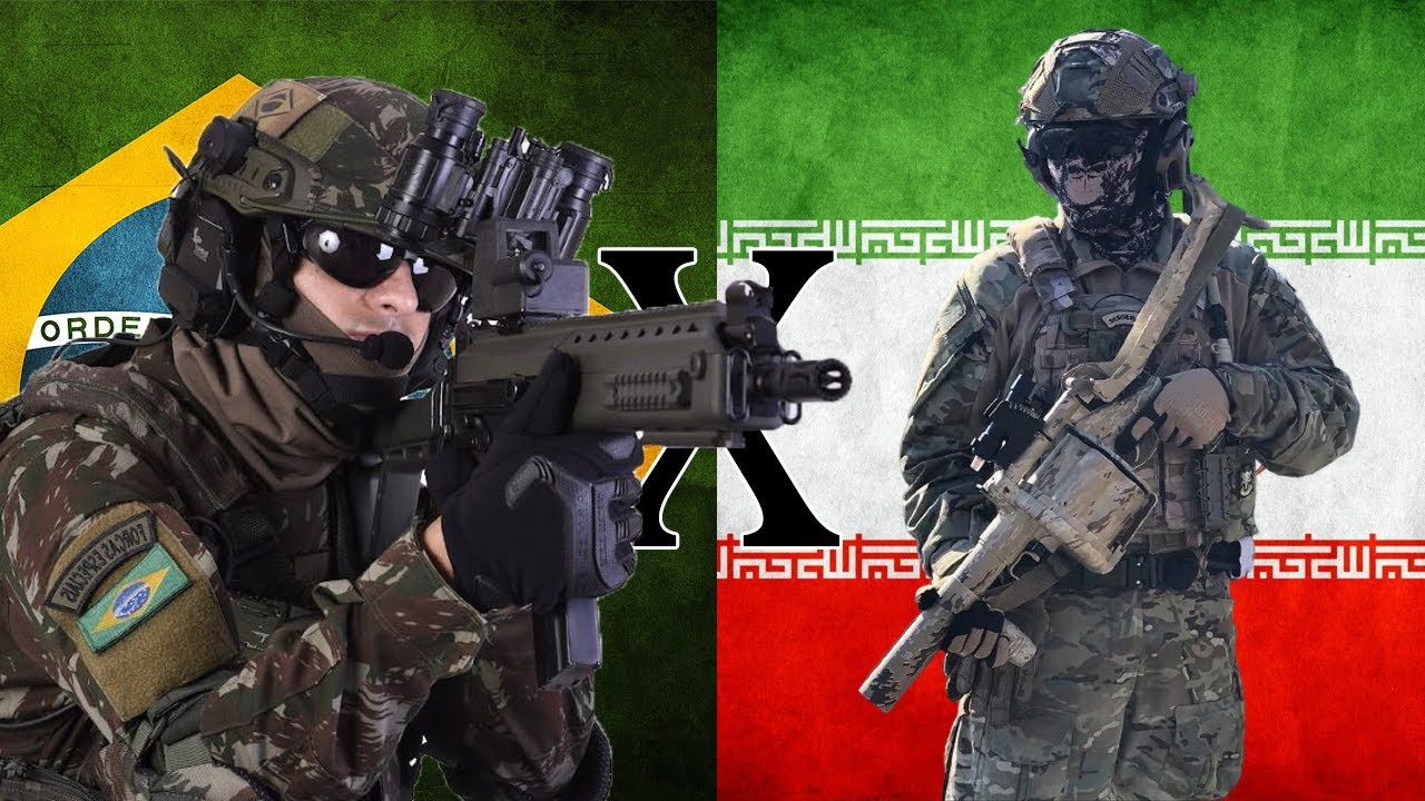 Brasil x Irã - Comparação Militar
