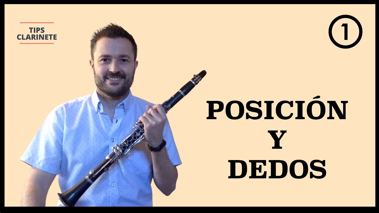 ✅👌🏻La POSICIÓN del CLARINETE y CÓMO COLOCAR LOS DEDOS de forma CORRECTA🖐🏻✅