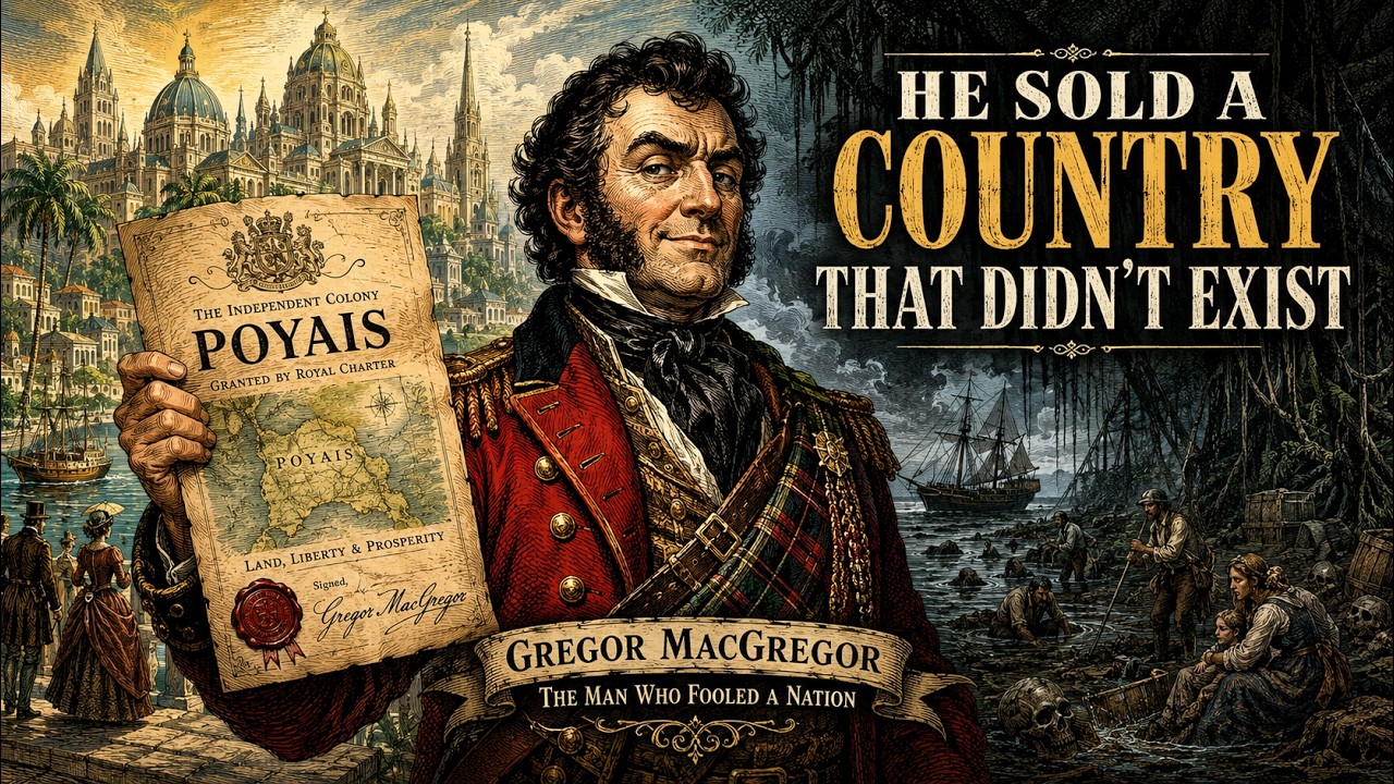 The Most Insane Scam in History: The Fake Country of Poyais & Gregor MacGregor | Curious History