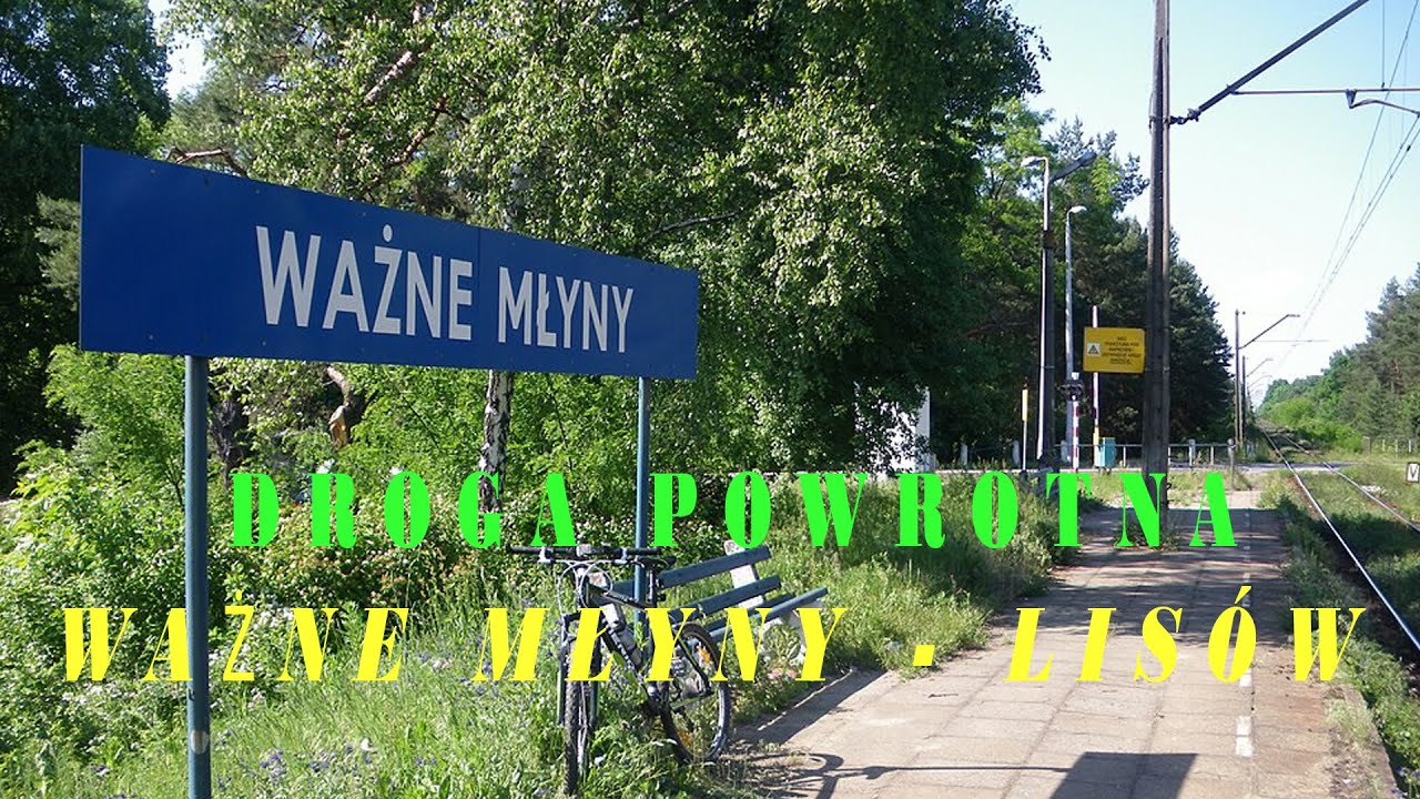 Jazda powrotna po przejechaniu liswarciańskiego szlaku rowerowego