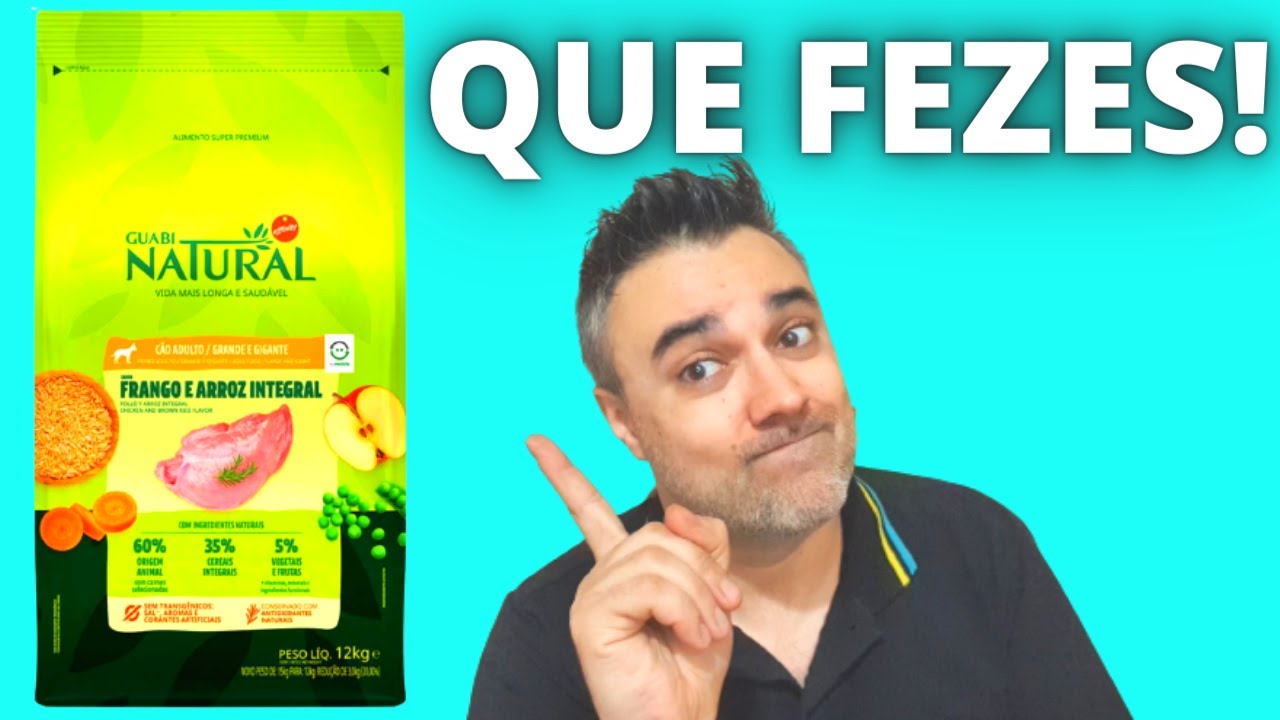 Ração GUABI NATURAL 🟥 QUE FEZES SÃO ESSAS!! Devo ficar preocupado agora?