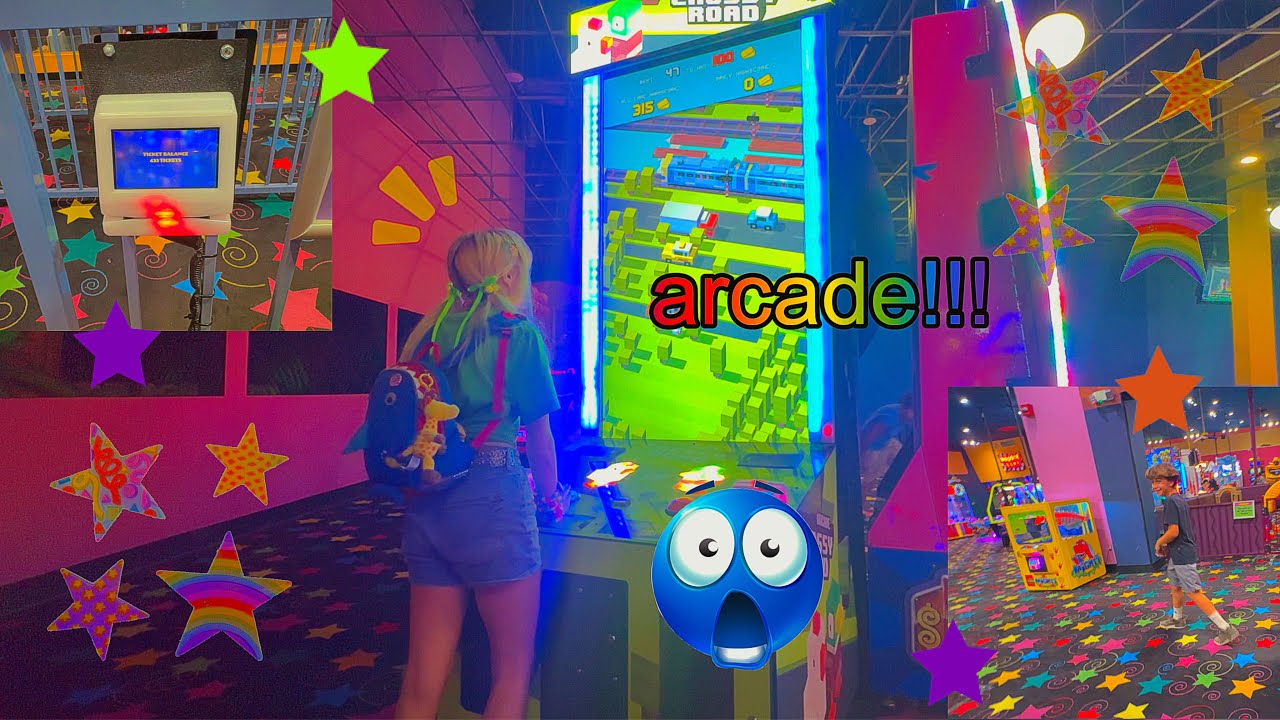 kinda the best arcade ever (vlog + grwm)