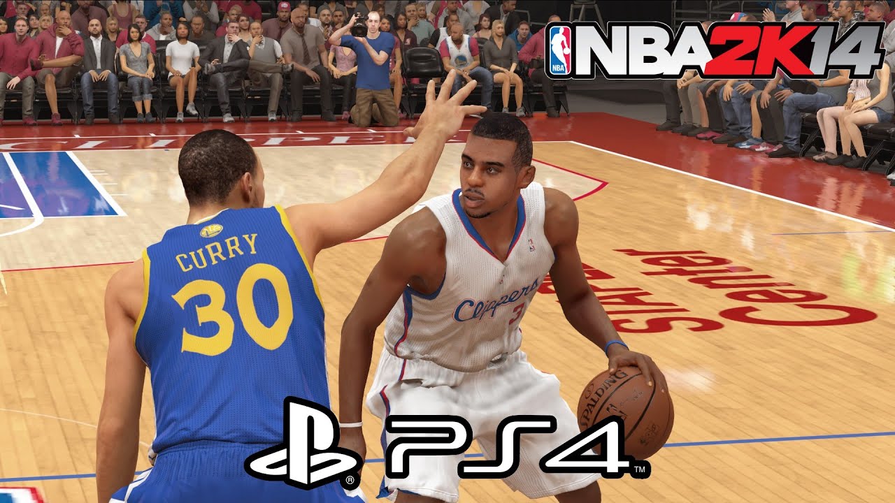 NBA 2K14 (PS4) Warriors vs. Clippers - Gameplay
