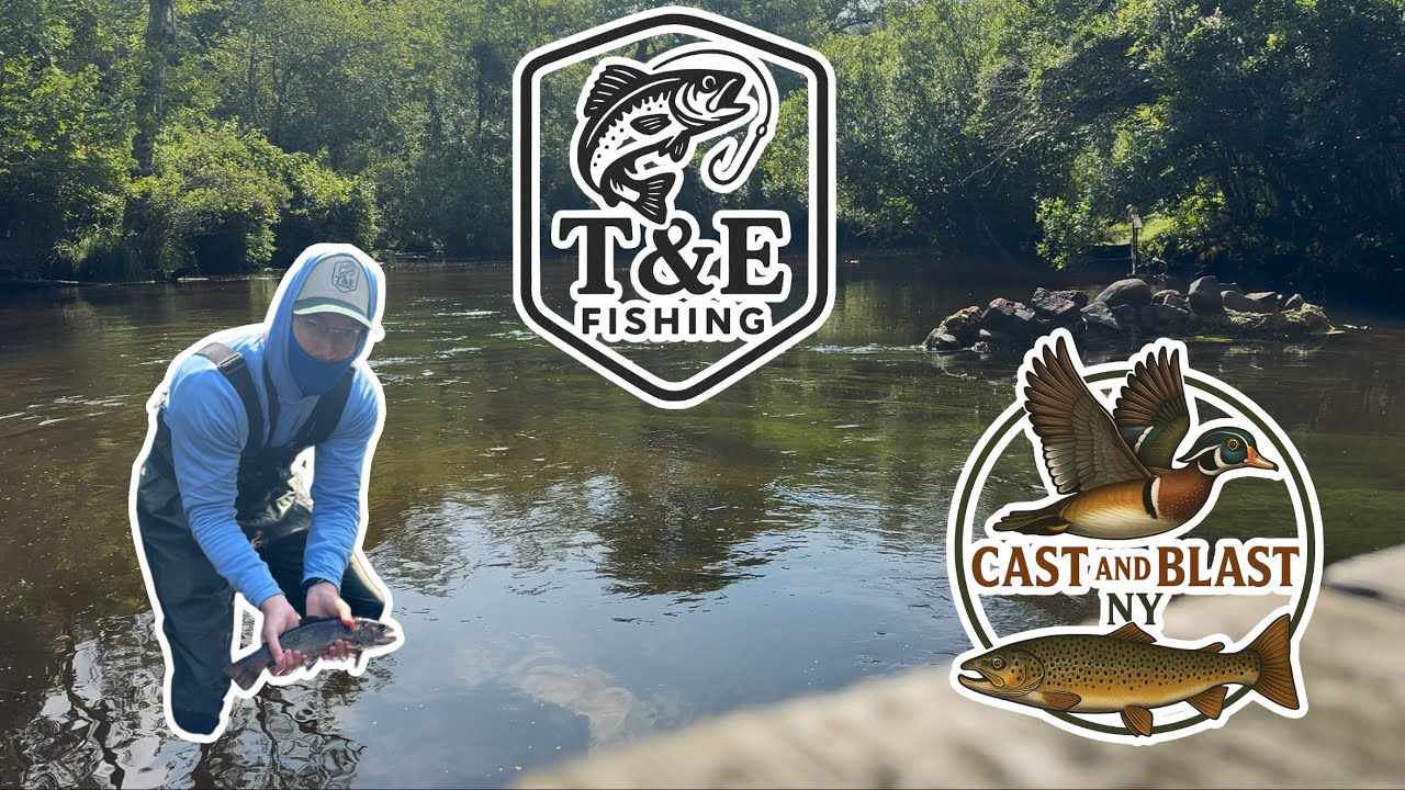 Long Island Fly Fishing Connetquot State Preserve - Trial & Error Outdoorsmen EP. 6 