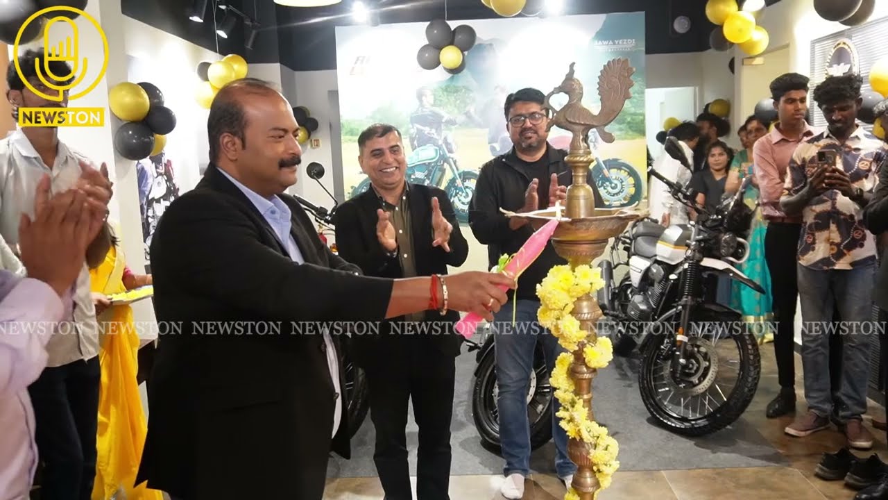 🔴Jubilant MotorWorks Launches Jawa, Yezdi & BSA Showroom in Chennai