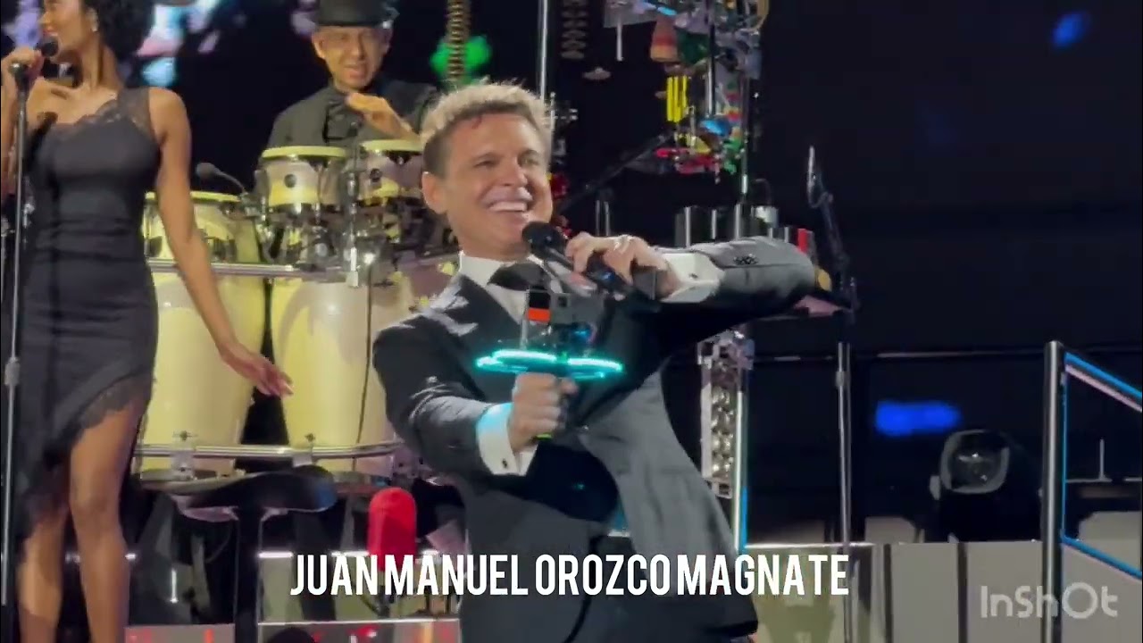 LUIS MIGUEL  Un Hombre Busca Una Mujer Medley  Bs As ARGENTINA CAMPO DE POLO TOUR 2024 17 12 24