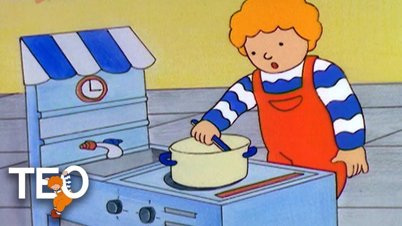 TEO | TEO EN LA COCINA | Dibujos animados para niños en español