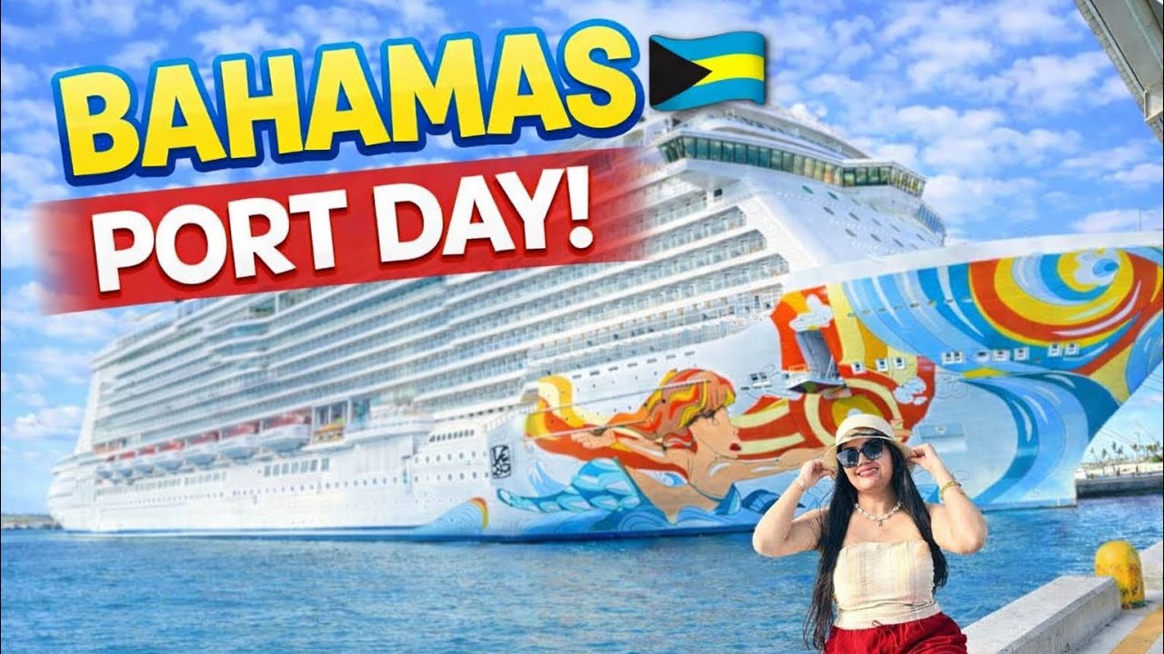 Bahamas Port Day 🇧🇸 | Nassau adventure #vlog #youtube #cruisetravel #nassaubahamas #teluguvlogs 