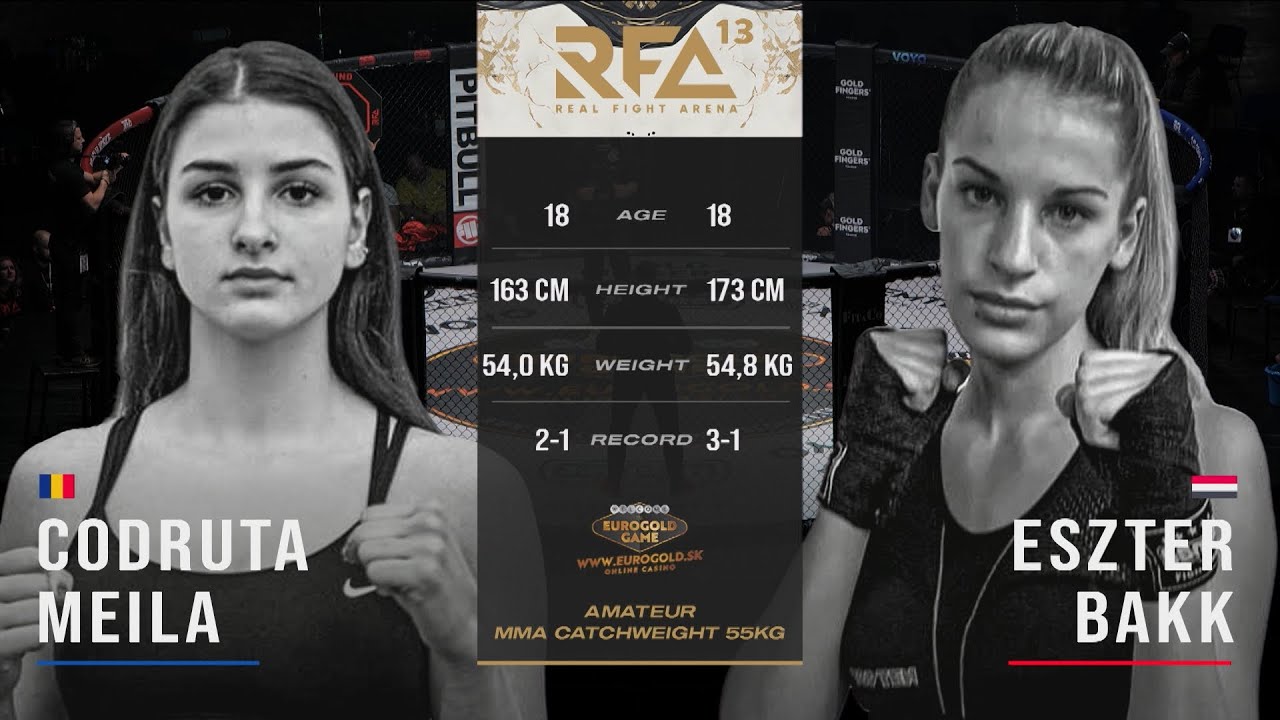 Meila VS Bakk | Full fight | RFA 13 | Budapešť