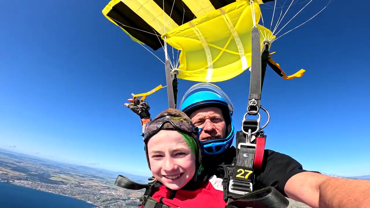 Xavier - AJ Hacket Sky Dive , Taupo 2026