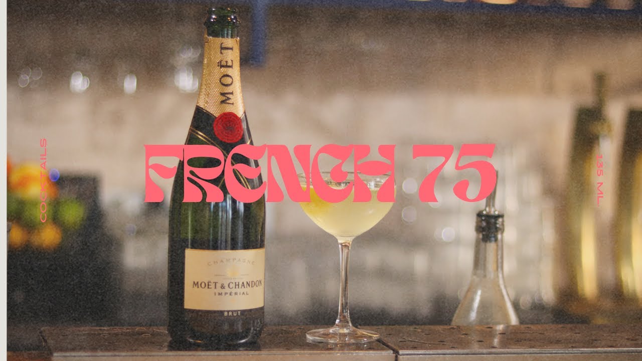 FRENCH 75 : COMMENT FAIRE UN COCKTAIL AU CHAMPAGNE ( ET AU GIN)