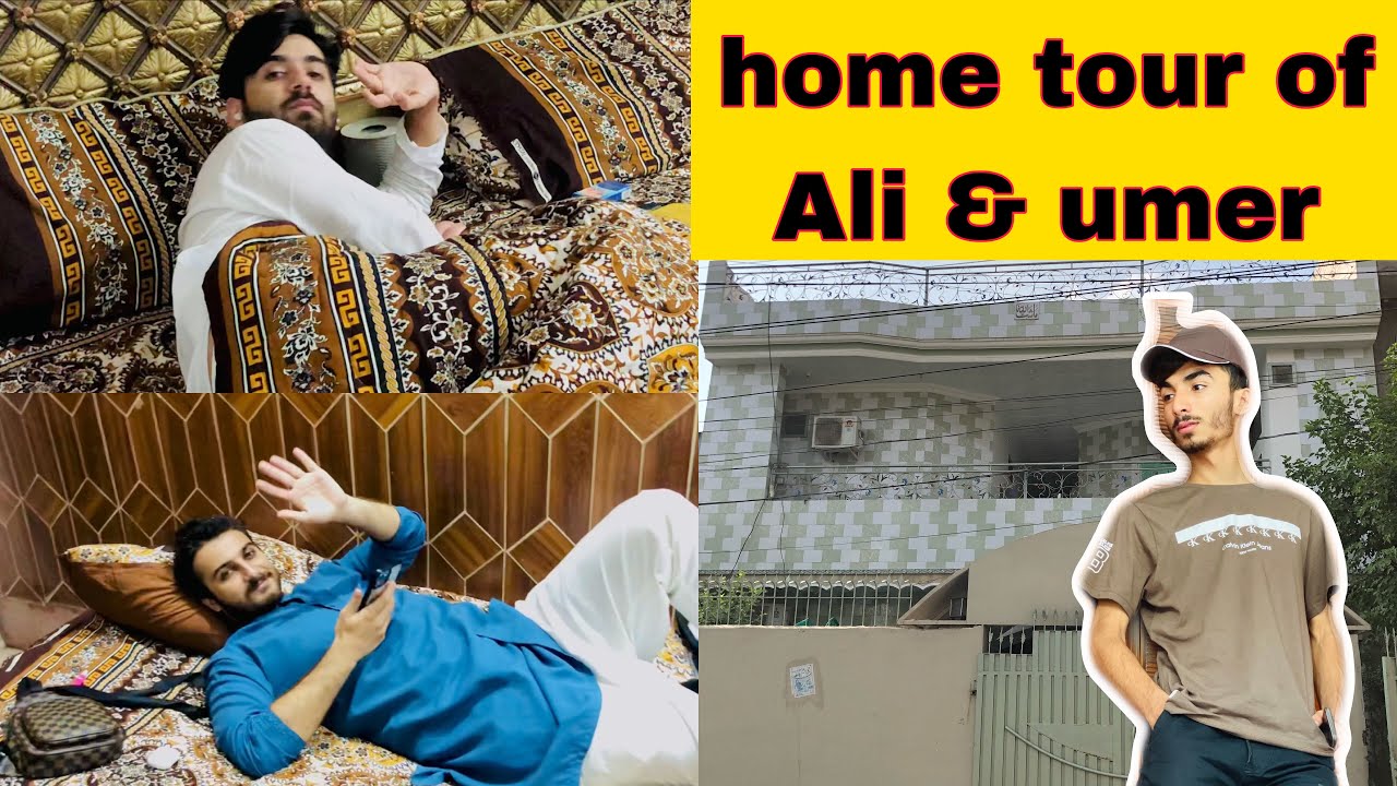 home tour of my cousins ali butt and umer butt | ahad reyan | umer butt jannat mirza | ali butt