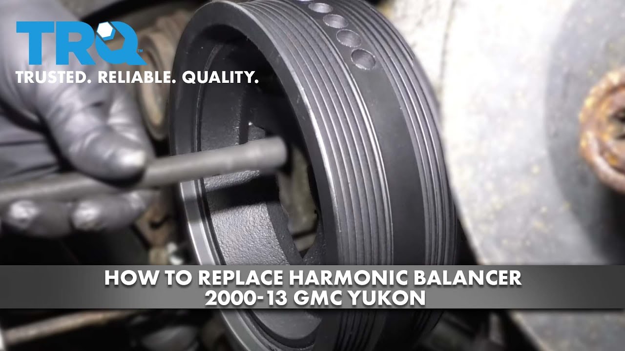 How to Replace Harmonic Balancer 2000-13 GMC Yukon