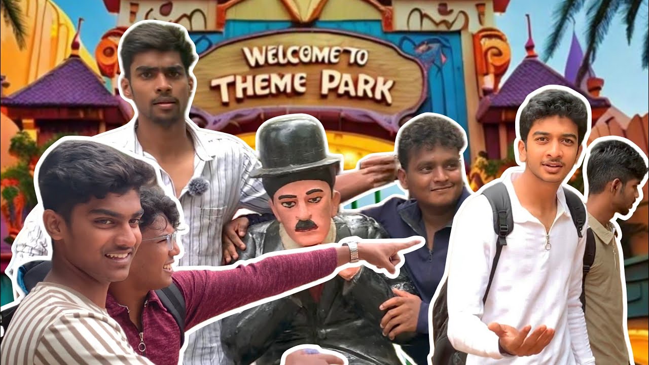 Theme Park 🏞️ Madurai vlog 4 | அதிசயம் Water and theme Park 🥳 