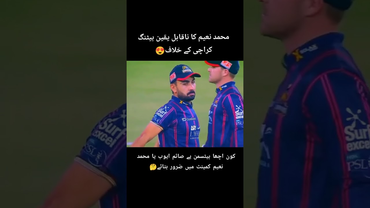 #muhammadnaeem best play Vs Karachi king #viralforyou