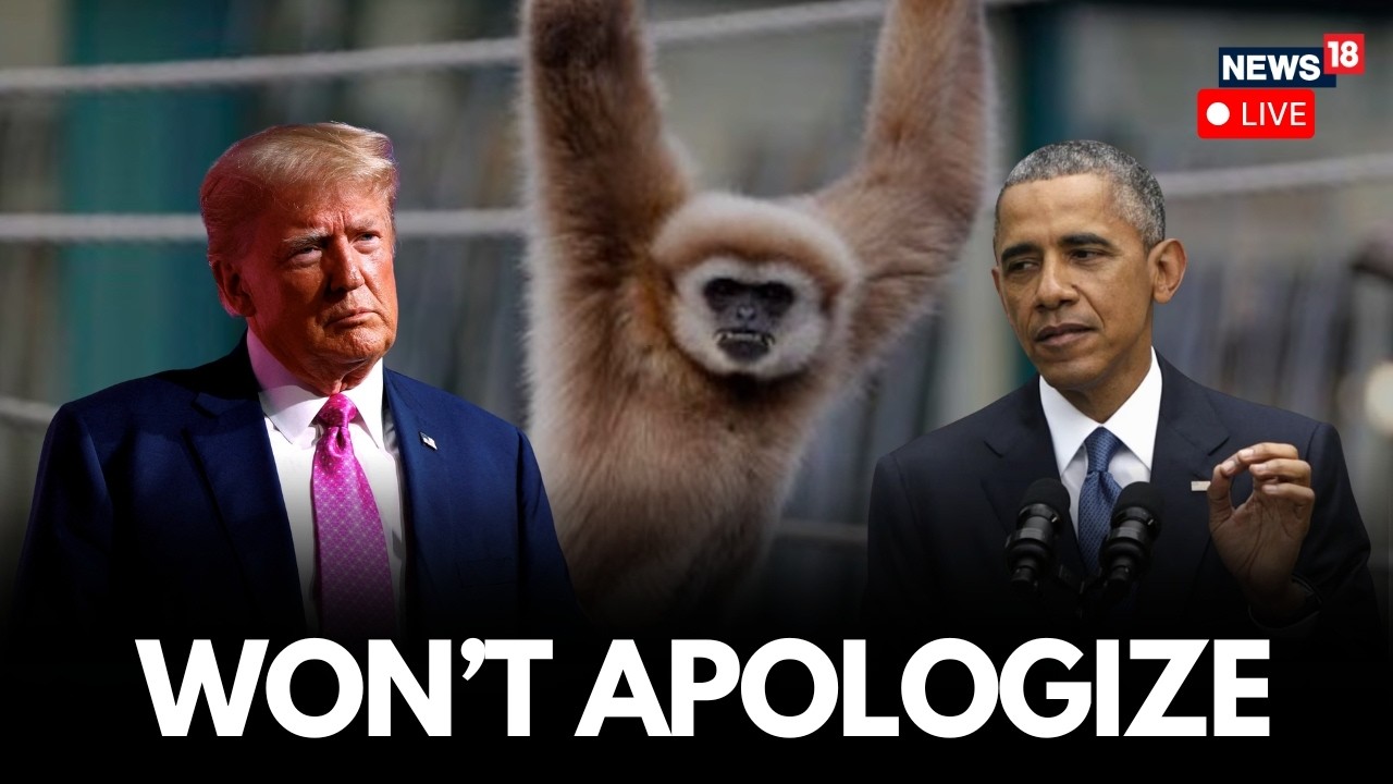Trump Ape Video LIVE | Trump Says He Watched Only First Part Of Racist Video, Refuses To Apologise
