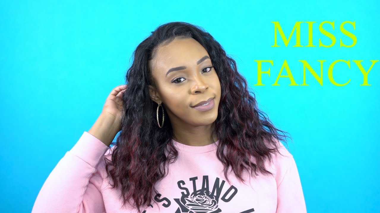 Mayde Beauty Synthetic Half Wig - Drawstring Fullcap - MISS FANCY --/WIGTYPES.COM