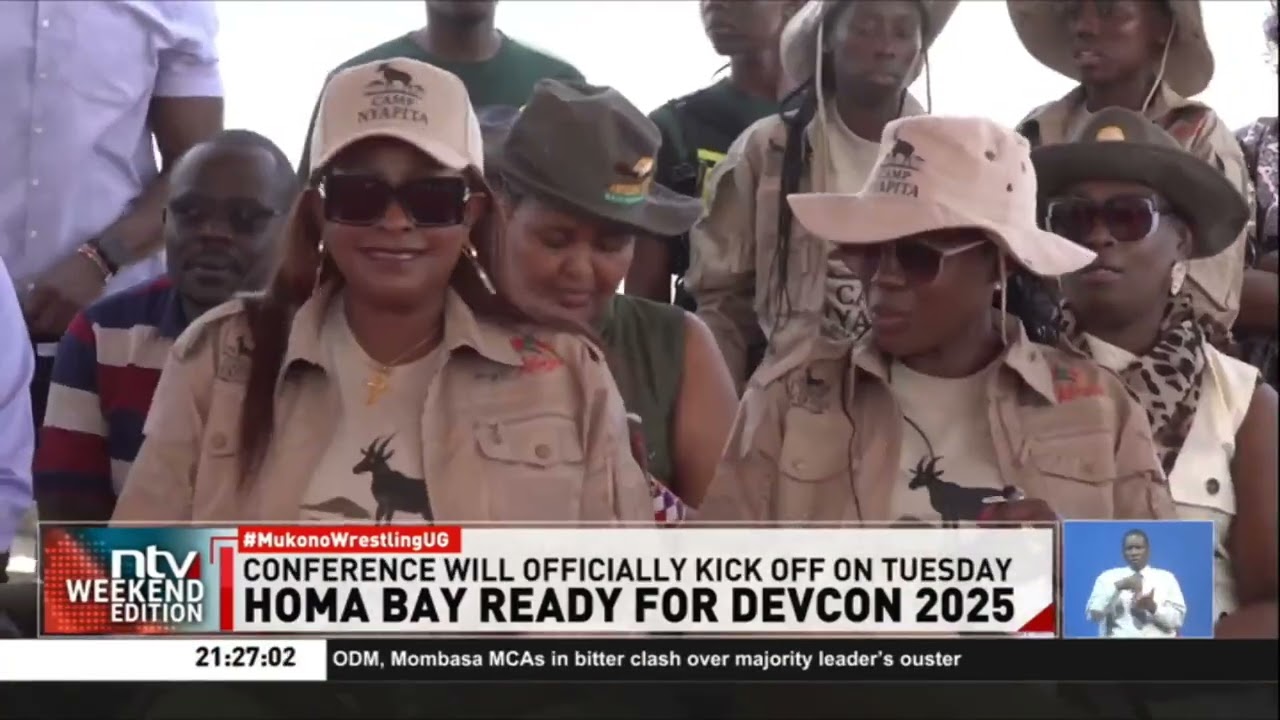 Final preparations for the annual devolution conference are underway in Homa Bay County