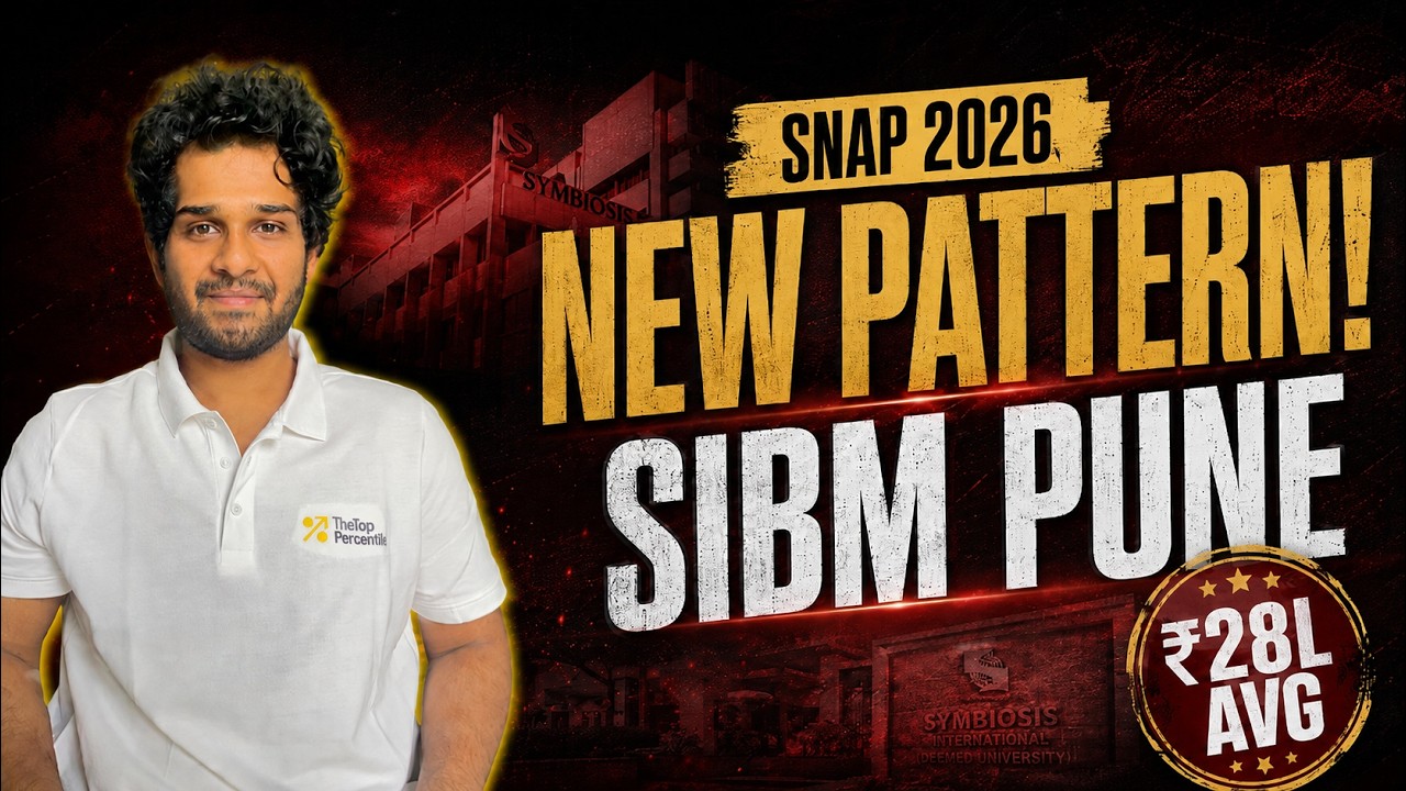 SNAP 2026 BIG CHANGE | New Pattern, SIBM Pune, Top Colleges & Cutoffs