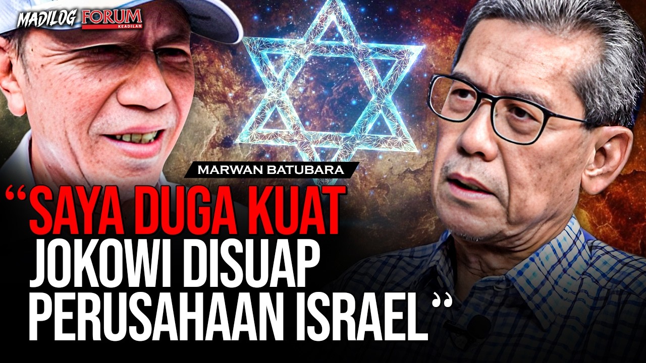 MARWAN BATUBARA BONGKAR EKSPANSI PERUSAHAAN ENERGI ISRAEL DI ERA JOKOWI