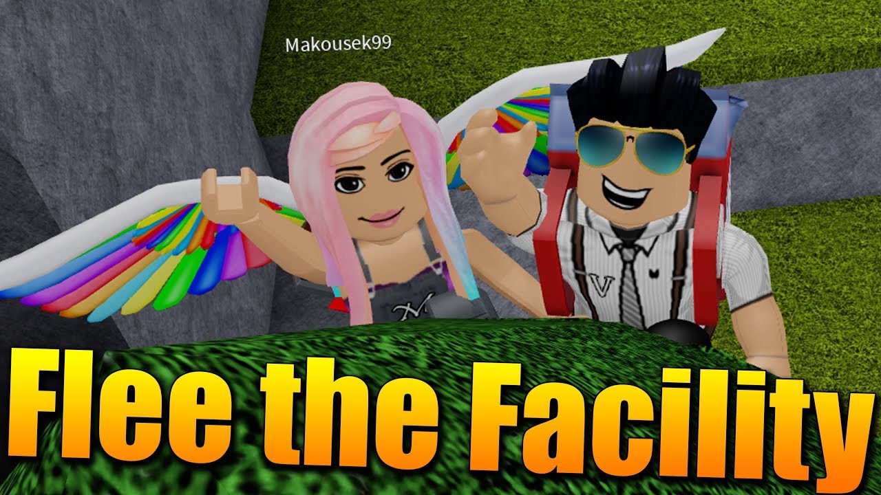 POPRVÉ SE JÍ TO PODAŘILO!😱😡Roblox Flee the Facility w/Makky