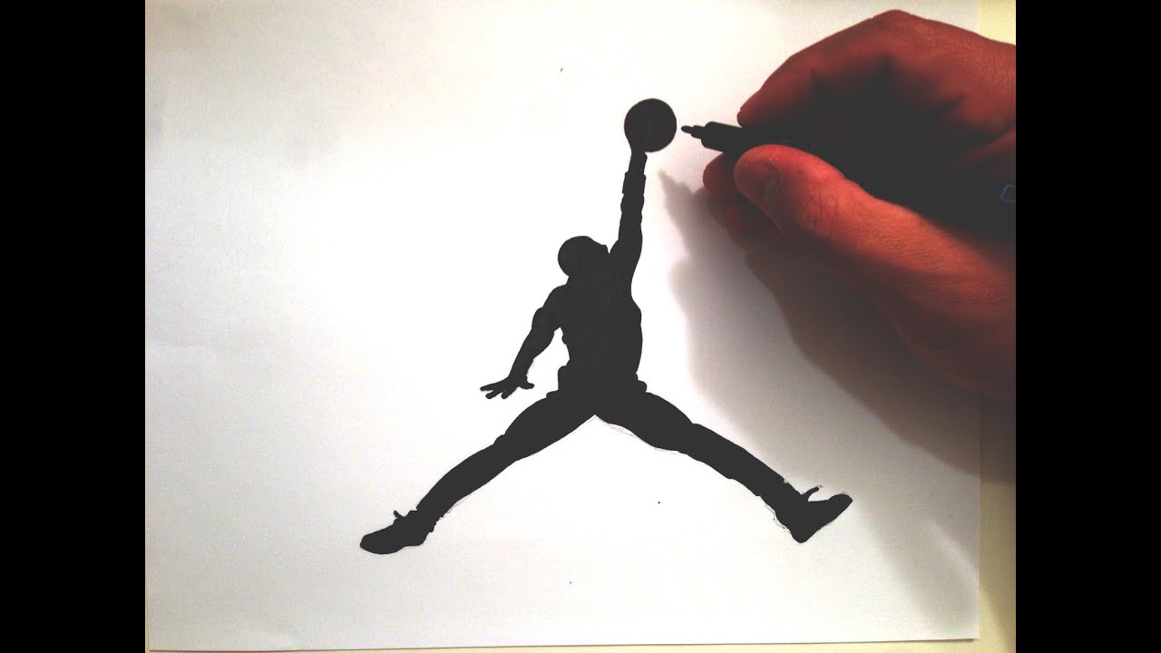 How to Draw the Jumpman Logo