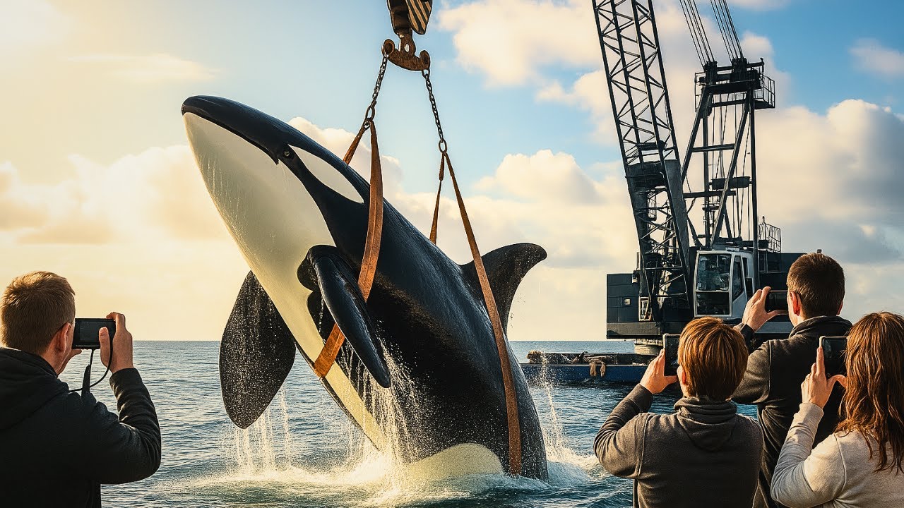 Moments Before Their Final Goodbye – Trainer’s Emotional Farewell to the Killer Whale