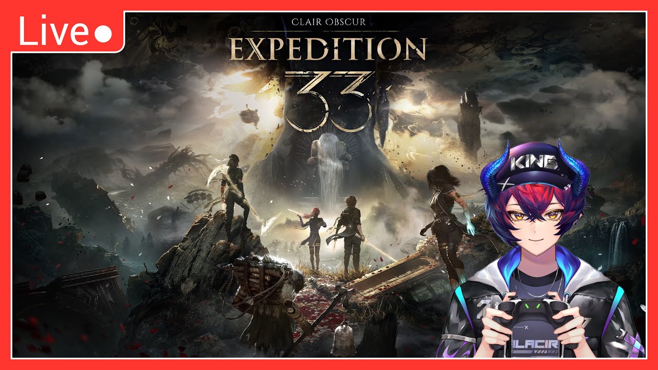 #LIVE  🐉【 CLAIR OBSCUR: EXPEDITION 33 】#VTUBER #SHORTSLIVE #SHORTS