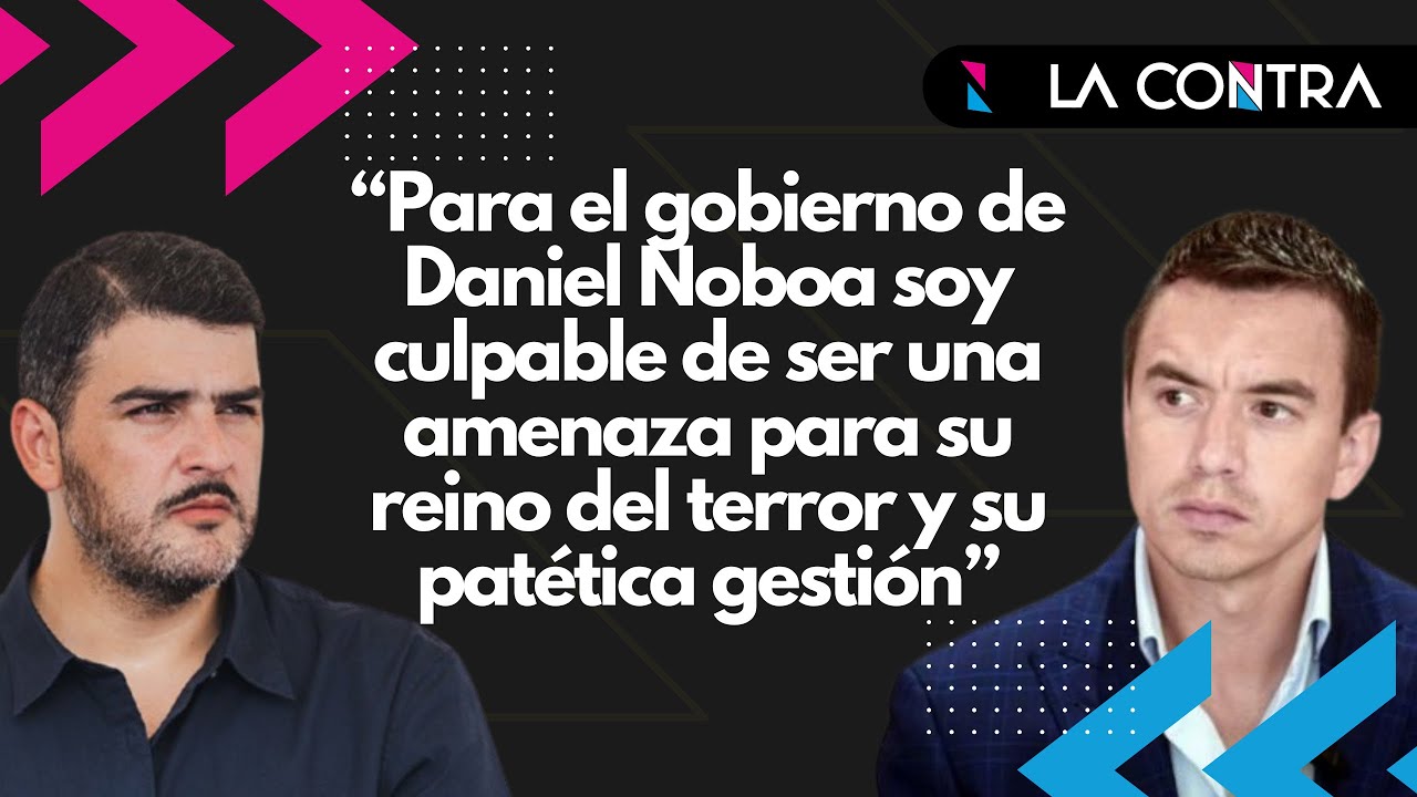 ‼️AQUILES ÁLVAREZ: “EL GOBIERNO DE DANIEL NOBOA SIN OTRA BRÚJULA QUE NO SEA LA MENTIRA”