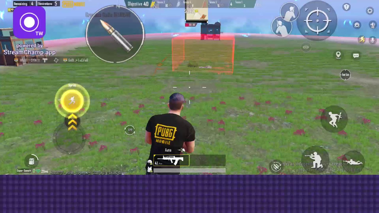 Broadcast powered by StreamChamp