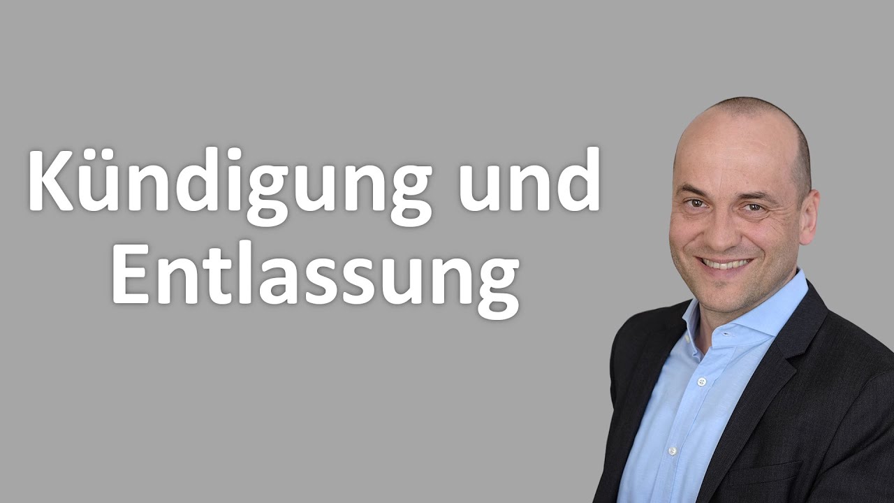 Kündigung und Entlassung - den Unterschied solltest du kennen!