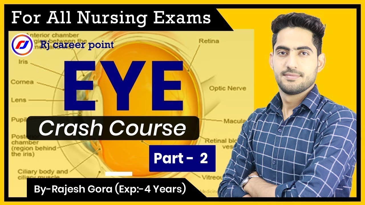 EYE Structure | Nursing Crash Course | Nursing online Classes  | By Rajesh gora | Rj career point