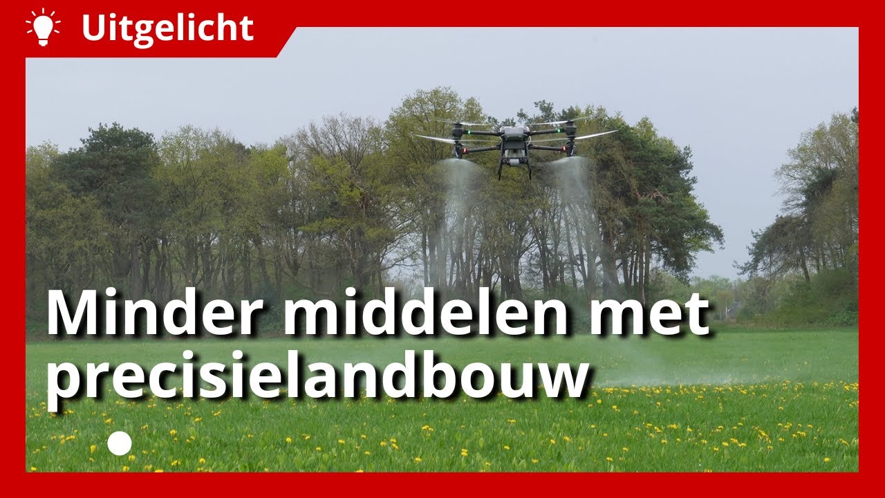 Uitgelicht | Minder gewasbeschermingsmiddelen dankzij gratis GPS-netwerk en precisielandbouw