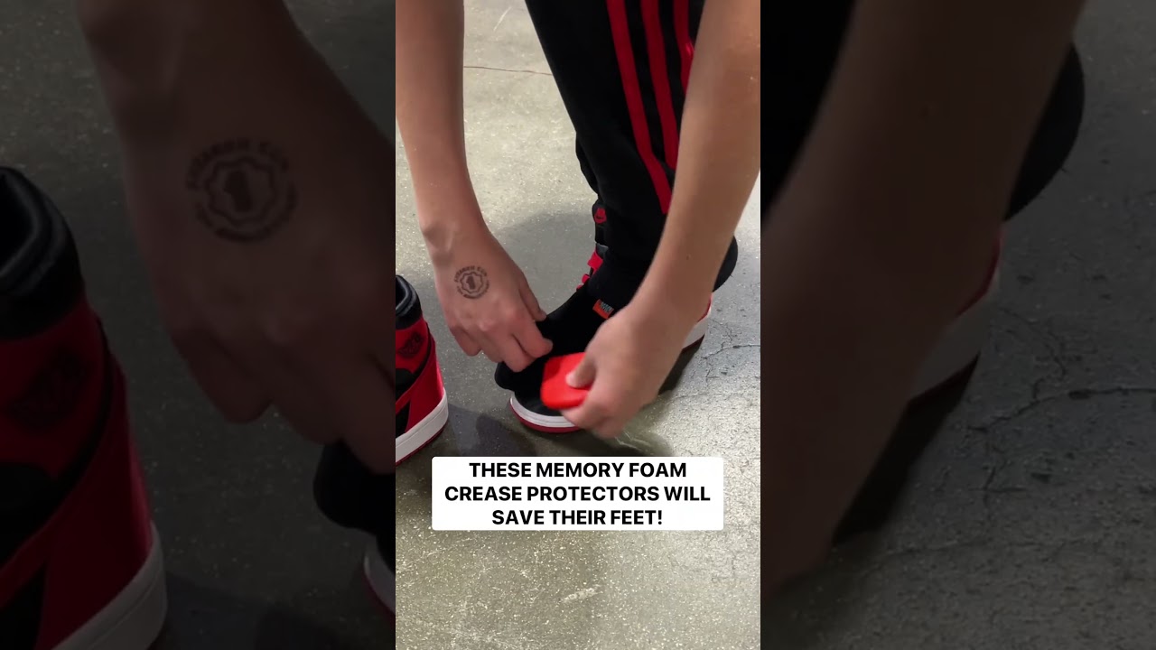 THE CREASE BEAST MINI, THE ONLY CREASE PROTECTOR YOUR KID CAN WALK NORMAL IN! 