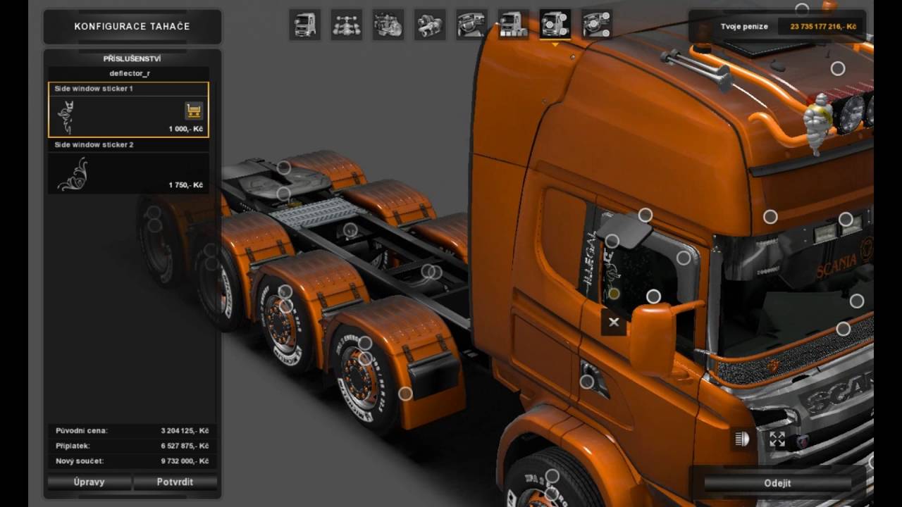 [ETS2]Euro Truck Simulator 2 Scania illegal V8 Reworked v 3.0