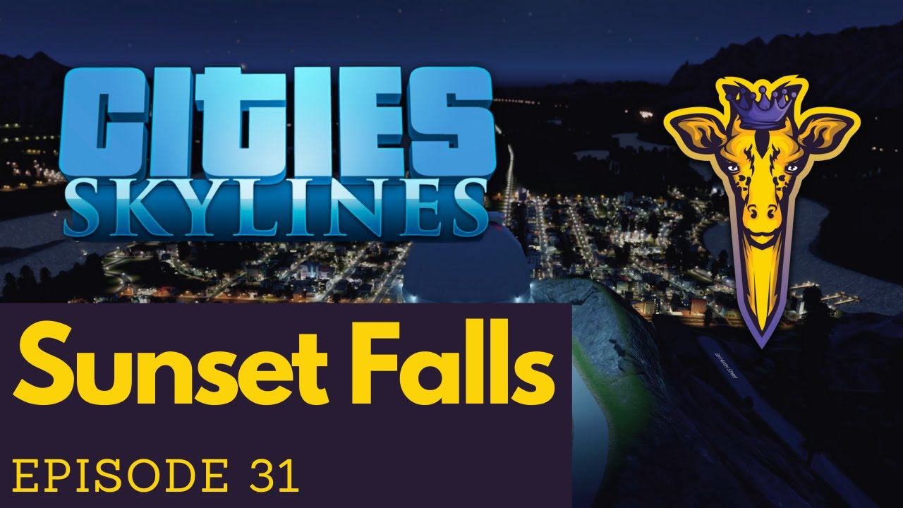 Switchbacks and Funicular Tracks! | Sunset Falls Ep. 31 | Cities: Skylines [MODDED]