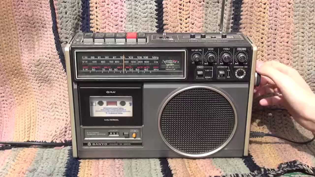 Sanyo M 9600NM oprava a test radiomagnetofonu [HD 2014]